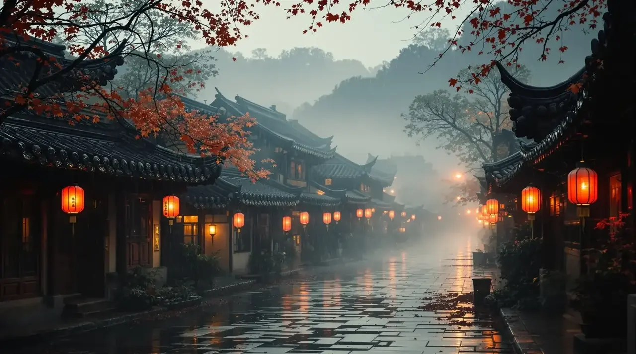 秋雨无声 宣传图